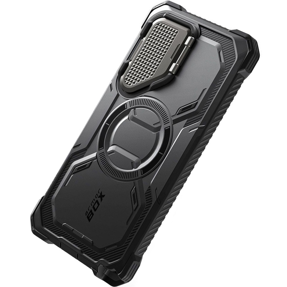 Etui pancerne Supcase i-Blason Armorbox Mag do Galaxy S25 Ultra, czarne